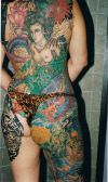 women full body tattoos
